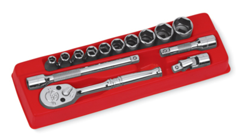 Snap-on socket set