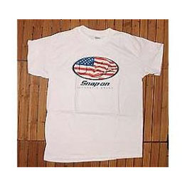 半袖Tシャツ ホワイト [snap-on]　通常価格￥3600    半額￥1800