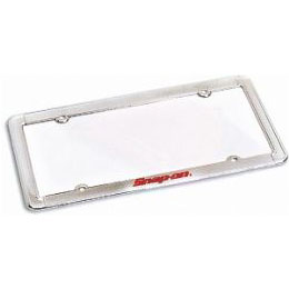 Metal License Plate Frame [snap-on]