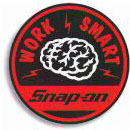 NEW Decal　　Work Smart [snap-on]